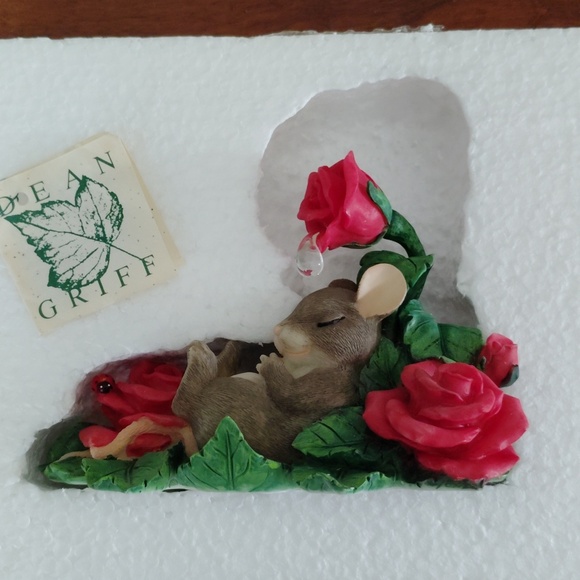 Fitz & Floyd Charming Tails - Life is a Bed of Roses - Signed by Artist - Picture 2 of 11